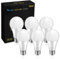Blewandy Lampadina LED E27 12W Equivalenti a 100W, 6500K Luce Bianca Fredda 1200LM Lampadine E27 A60, Lampada LED a Vite Edison Risparmio Energetico Consumo Basso, Non Dimmerabile, Pacco da 6