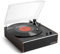 Victrola Eastwood Signature Bluetooth Record Player with Three-Speed Turntable and Replaceable Audio-Technica Cartridge | Espresso | VTA-73-ESP-INT