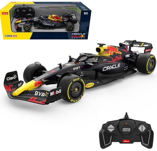 Voiture télécommandée RC Oracle Red Bull Racing F1 RB18 (Échelle 1:18) Voiture télécommandée 2.4GHz sous Licence Officielle RB - Conduire pour Survivre