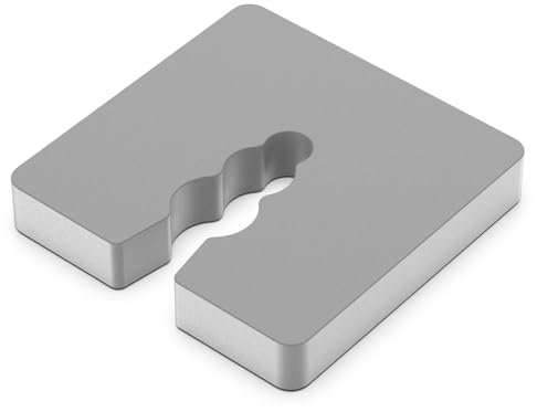 Bauhandel24 - Montageklötze aus Kunststoff 50x50mm 8mm, 200 Stück, Unterlegplatten, Distanzplatten, Ausgleichsplatten, Unterlegklötze, Montagehilfe, Abstandshalter, flache Platten