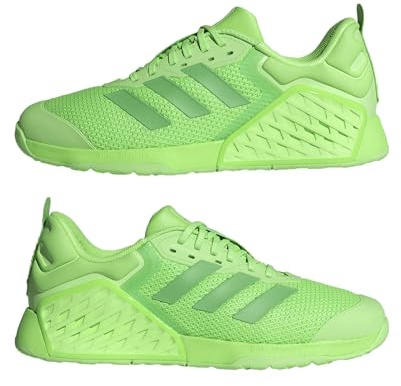 adidas Unisex-Adult Dropset 3 Trainer, Lime Burst/Semi Solar Lime/Semi Green Spark, 19 Wide Women/18 Wide Men