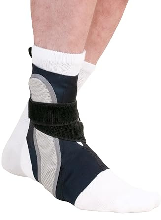 Express Orthopaedic -Medically Approved-Ankle Stabilising Brace-Post Op,Trauma,Ankle Sprains & Strains,Inversion/Eversion Instability,Tendonitis And Rehabilitation (UK Shoe Size 6-8 Right)