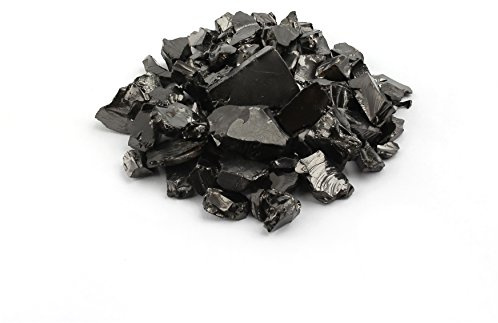 Heka Naturals Elite Shungite Water Chips | 100g - Water Filter Crystals For Drinking Water - Water Purification, Detoxifying Healing Crystals, Water Mineralization - Natural Noble Shungite Crystals