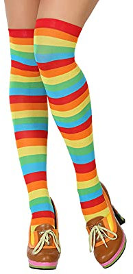 Atosa 33689 Strümpfe, Ringelstrümpfe, Unisex – Erwachsene, Mehrfarbig