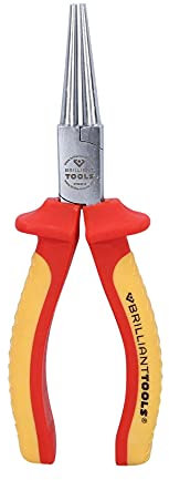 BRILLIANT TOOLS BT068015 VDE Rundzange [Powered by KS Tools]