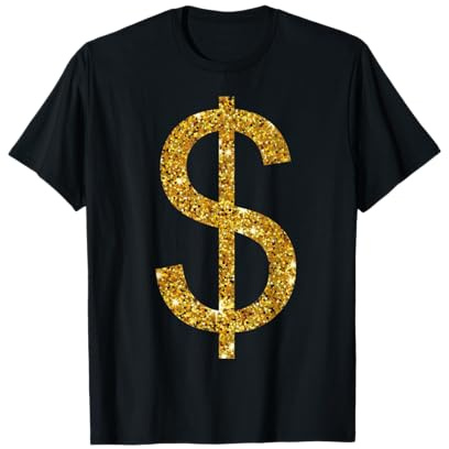 Dollar Sign Vêtements et vêtements | Panneau Dollar à la mode T-Shirt