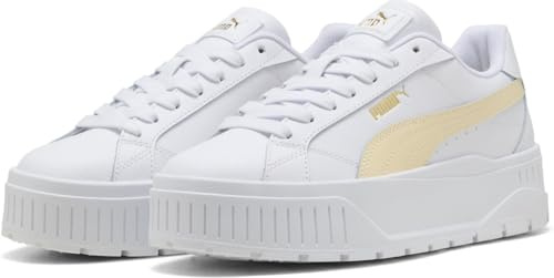 PUMA Damen Karmen II L Sneaker, White-Creamy Vanilla, 39 EU