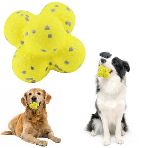 Suevut para Potenstern Pelota Perro Indestructible, Uguete Interactiva para Perros, Pelota para Perro, para Perros, Pequeños, Medianos Grandes