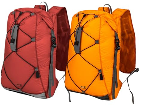 Mochila de senderismo para hombre, de gran capacidad para exteriores, mochila de viaje impermeable de 20 cm para hombres y mujeres, senderismo, escalada, camping, correr, caza, equipo