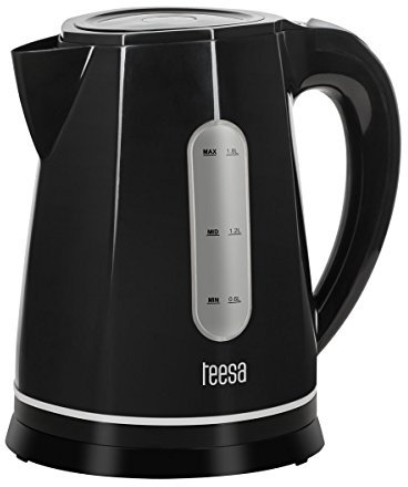 Teesa TSA1020B Bouilloire sans fil Plastique Noir