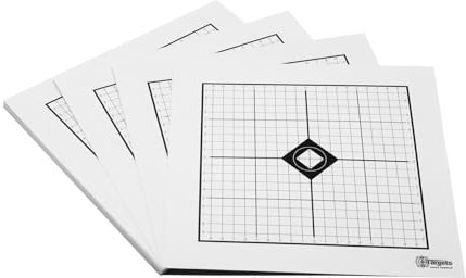 Zielscheiben *MRAD Target* / 26x26 cm/Karton 250g/m² (50 Stück)
