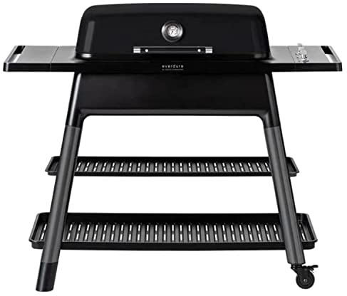 everdure by heston Blumenthal Barbecue a gas FURNACE con 3 bruciatori a gas ad alte prestazioni, con controllo preciso e pronto per grigliare in 5 minuti, coperchio in alluminio massiccio e