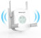 NEWFAST Wifi Extender Booster AX1800 Mbps WiFi Range Booster Dual Band Internet Booster, Access Point, WiFi Repeater, Quick Setup, Gigabit Ethernet Port, WPA3, UK Plug