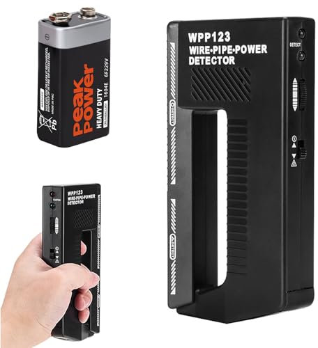 Metalldetektor Klein, Metalldetektor Pinpointer für die Metallsuche, 2 Modi Alarm, Wandscanner, Hochempfindlicher, Tragbar, Handheld Metalldetektor für Wall, Metall, Kabel und Kartenscanner