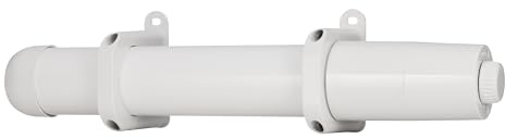 TCP 60W Tubular Heater, Energy Efficient Background Heater for Greenhouses, Sheds, Garages, Airing Cupboards & Pet Areas, Safe Frost Protection, Wall or Floor Mount, White