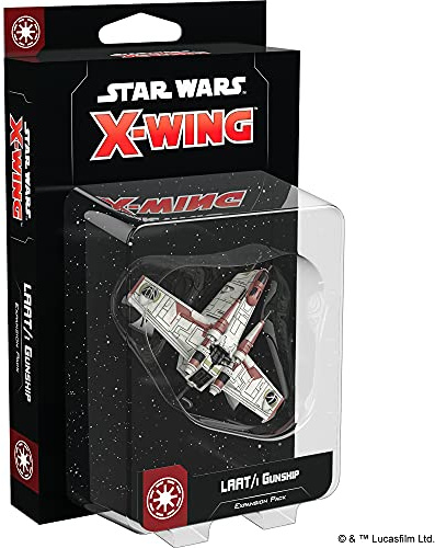 Fantasy Flight Games - Star Wars X-Wing Second Edition: Galactic Republic: LAAT/i Gunship Expansion Pack - Miniature Game