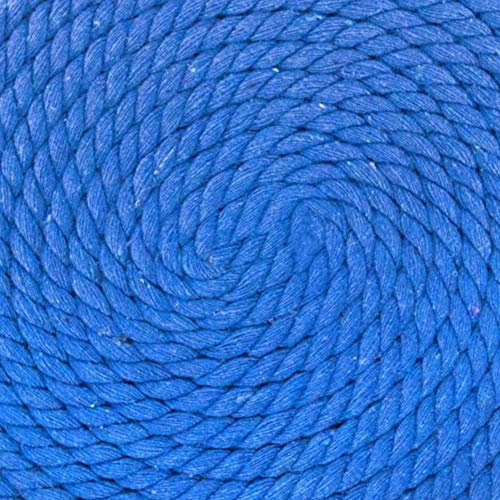 West Coast Paracord Cuerda de algodón trenzado natural – Cuerda artesanal – Super suave y fuerte cuerda de triple hebra para deportes, decoración, manualidades, macramé, uso en interiores (1 4