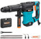 Berserker Abbruchhammer 1-1/4 SDS-Max 12 Amp Vibration Control Starke Leistung 4100 BPM 18 Joule Schlagenergie