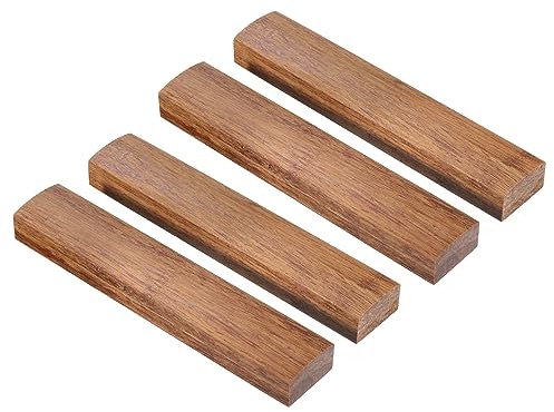 PATIKIL Kalligrafie Briefbeschwerer Chinesische Kalligrafie Holz 2 Paar 22cm