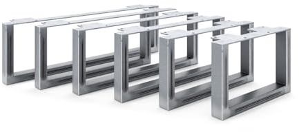 HEVVA Patas para muebles de 15 cm de altura 20/25/30/35/40/45/50 cm | Graz | patas para muebles, patas de armario, pie para armario, sofá, sofá, cama o aparador | (2 unidades, barniz transparente/capa