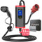 Alxum Ladekabel CEE 16A auf Typ 2 -Ladekabel Typ 2 11kw 3-Phasig mit Einstellbarer Ladeleistung, EV Ladegerät Mobile Ladestation Wallbox für ID.3/4/5, Model Y, Model 3, e-up, e-tron und andere EV