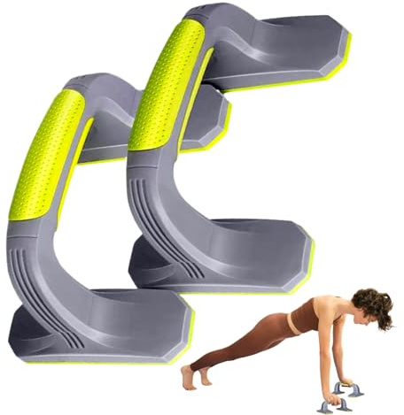Tuxxjzm Maniglie per flessioni, 1 set di impugnature per flessioni da uomo, impugnature ergonomiche, attrezzatura per allenamento della regolabile, attrezzatura per il fitness per allenamento