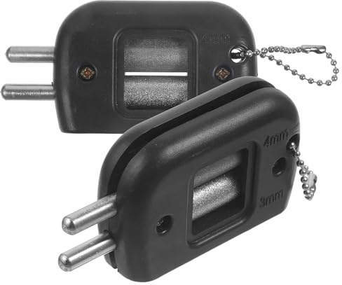 GATHINESS 2 Piezas Afiladores Portátiles para Cuchillas de Patines de Hielo Piedra de Esmeril Fina y Duradera Herramienta Compacta y Práctica para Afilado Profesional de Patines