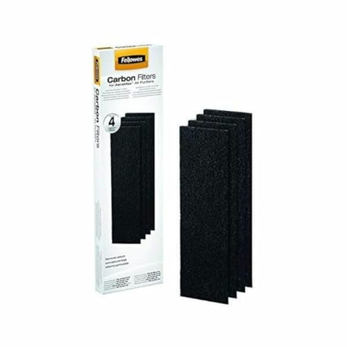 AeraMax Air Purifier Replacement Carbon Filters - Compatible with DX5 Air Purifier - H410 x W113 x D5mm - Pack of 4 - Small