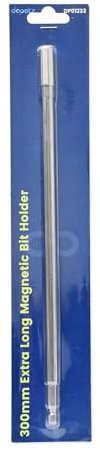 Dapetz ® 300mm Extra Long Magnetic Screwdriver Bit Hex Adaptor Holder - Quick-Release Drill Extension Bar for Power Drills & Screwdrivers, Durable, Ergonomic, & Versatile Tool for Tight Spaces