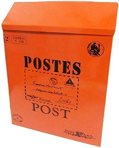 Buzón de Correo para Exterior, buzón de Correo Retro Americano Antiguo, buzón de Correo Multiusos, buzón de paquetería, buzón de Entrega 1109