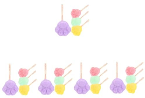 minkissy 20 Stk Katzenpfoten-badeschwamm Schwämme Gesichtswaschschwamm Konjak-gesichtsschwamm Konjakschwamm Gesichtsreinigungsschwamm Gesichtsreiniger Badetuch Sauber