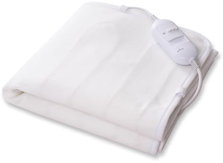 Straame Heated Blanket, Soft & Cozy Electric Blanket For All-Season Comfort, Heated Underblanket With 3 Heat Settings, Machine & Hand Washable (Single Size: 120(H) x 60(W) cm)