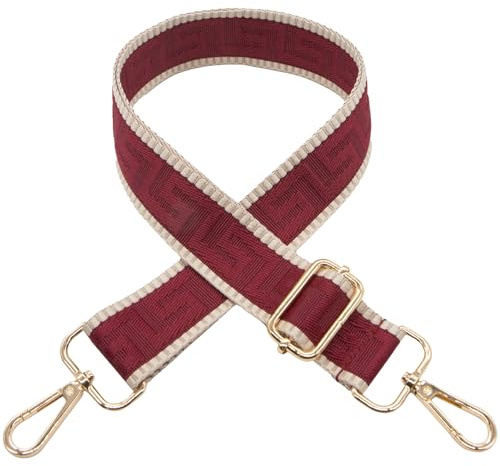 Long Keeper Correas para Bolsos 3,8cm de Ancho Correa de Bolsos Hombro Mujer Ajustables Bandolera para Bolso, Correas para Bolsos Bandolera
