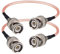 Boobrie RG316 BNC Male to Male Cable 15CM RG316 Coaxial Cable 50Ohm BNC Cable HD-SDI CB Radio Antenna for CCTV DVR Video Signals Antenna Portable Amateur Radio Scanner Pack of 2