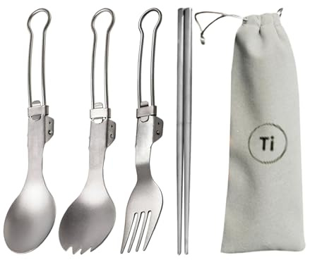 Camping Bestick 4-delars Titan Bestick Sats