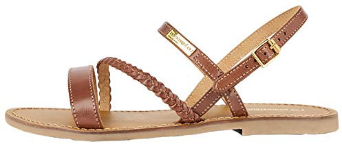 Les Tropeziennes Femme Batresse Chaussures>femme>sandales-et-nu-pieds, Marron Tan 782, 36 EU