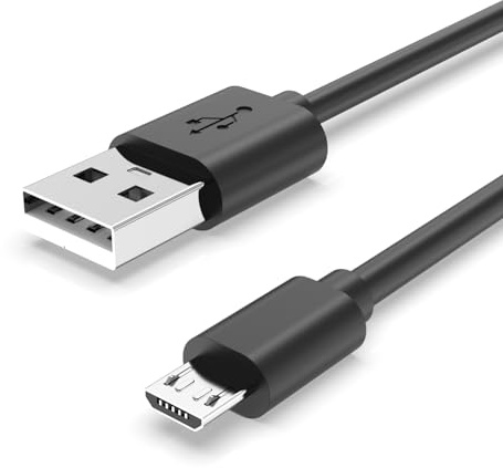 Superer Micro USB Charger Cable Fit for PS4 Controller, Kindle Paperwhite, Amazon Fire Tablet, Roku Streaming Stick, Fire TV Stick, Xbox One X S, Android Phone Fast Charging Data Sync Power Cord