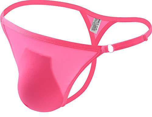 Faringoto Marke G-Strings Herren Dessous Panties Solid Ice Silk Thongs