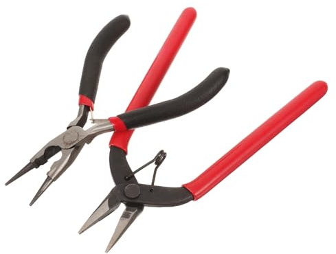 GETAJGHSD 2piezas Alicates De Joyería Alicates De y Cortadores De Alambre Para Proyectos De Joyería Herramienta Multiusos Para Principiantes y Profesionales