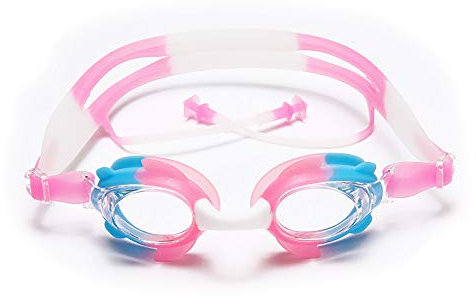 TOMYEER Set de esnórquel de buceo máscara de buceo gafas de esnórquel, antifugas, protección UV para adultos y jóvenes, rojo, azul y blanco