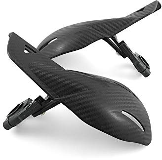 7/8'' 22 mm motorcykelhandskydd handtag sköld motocross skoter vindtät styre handskydd skyddsutrustning svart