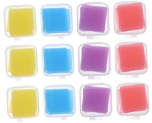 Lurrose Lot de Pâtes Carrées pour Point De Croix Peinture Et Dessin Au Diamant Colle pour Argile Et Outillage De Bricolage