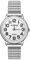 OIDEA Armbanduhren für Frauen: großes Zifferblatt, klare Ziffern, einfache Leseruhr, analog, Quarz-Armbanduhr, wasserdichte Damenuhr, 1 - Silber M