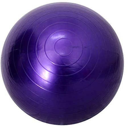 Courtieyeardceastea 45/85 cm mjuk anti-bristande yogaboll träning GYM pilatesbollar 45 cm lila