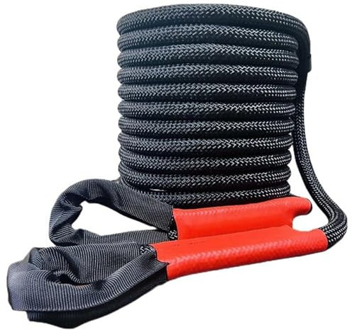 Corda Traino Auto, per Mercedes Benz GLE GLK GLS Vito eVito 15 tonnes 8 metres Cinghie resistenti funi di traino con ganci in acciaio attrezzatura Cinghia con Anello con Triplo Rinforzo