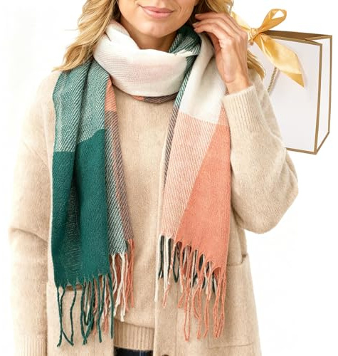 Vinuwu Gifts for Women,Ladies Scarf Gift Set In Box,Scarf for Women