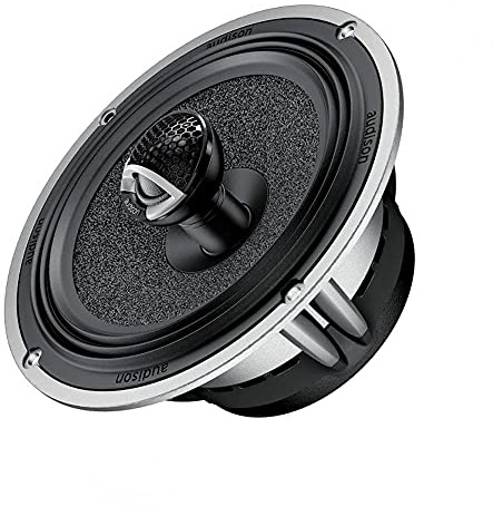 Audison AV X6.5 - Coppia di altoparlanti coassiali hi-end a due vie da 165 mm con tweeter in Tetolon® e woofer in fibra di cellulosa - 200W