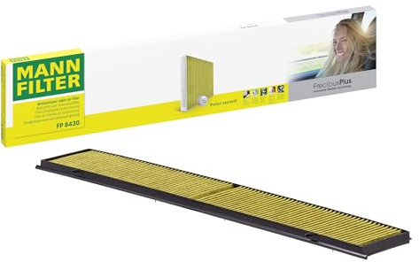 MANN-FILTER FP 8430 Innenraumfilter/Kabinenluftfilter - FreciousPlus Biofunktionaler Pollenfilter - für Pkw + Transporter
