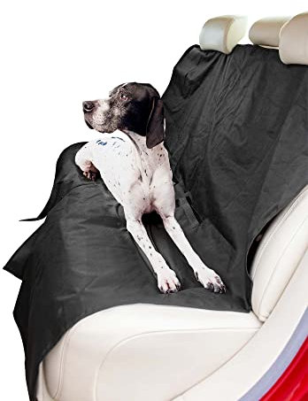 PawPride Cosy Pet - Funda para asiento de coche para perros y gatos, material resistente al agua, tamaño grande, se adapta al asiento trasero del vehículo, lavable a máquina, protege la tapicería