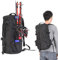 Akemaio Rucksack Angelrucksack aus Polyester mit großer Kapazität für Angelausrüstung